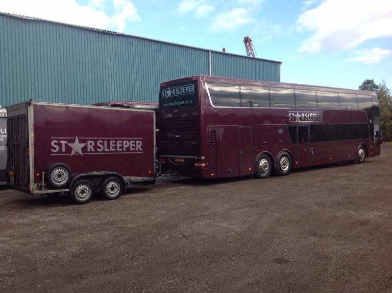 go51eep 16 berth double decker and trailer Starsleeper Ltd